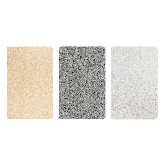Non Slip Bathroom Mat Waterproof PVC Soft Washable Floor Rug