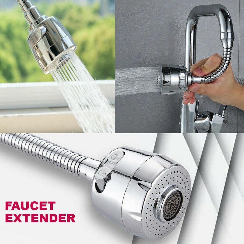 Dual-Mode Splash-Proof Sink Shower Head Attachment – Product View 2