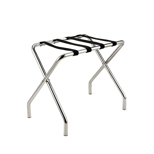 Stainless Steel Foldable Luggage Rack Hotel Room Portable Shelf Suitcase Holder