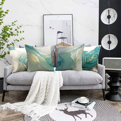 New 4PCS Home Printed Pillow Cases Decorative Cushion Covers Sofa Pillow Covers