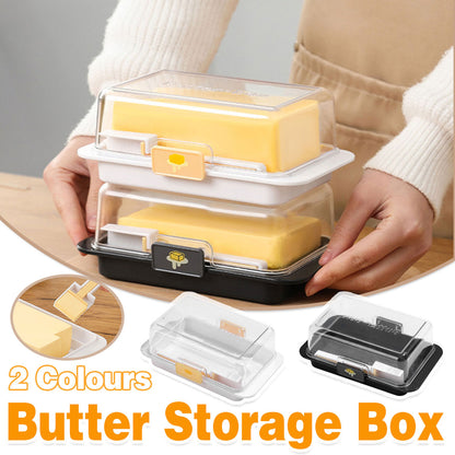 Butter Storage Dish with 10g Grid and Spoon – Product View 2