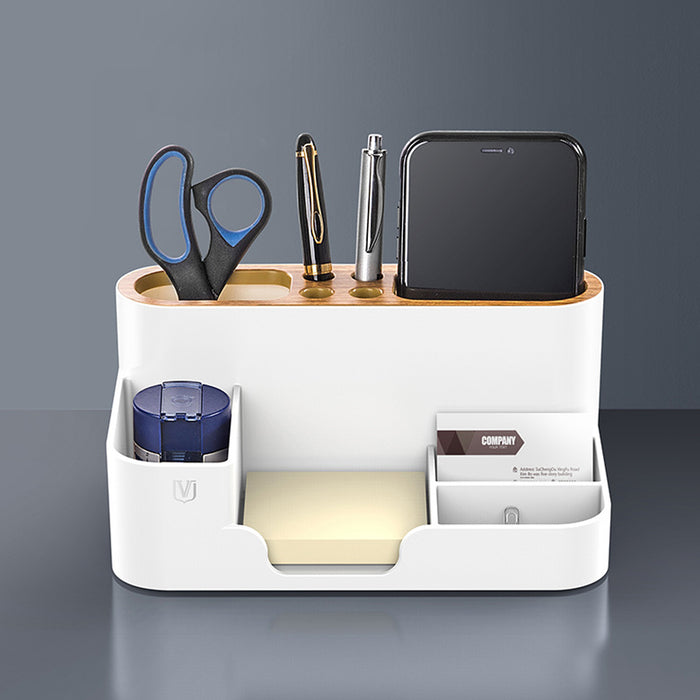 Desk Organiser with Divided Storage Slots