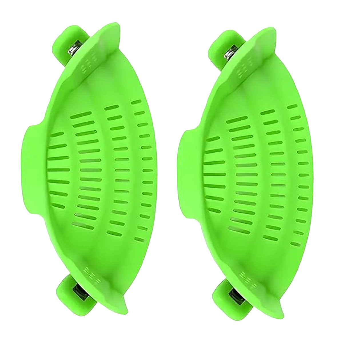 Water Filter Clip 2pcs Wide Mouth Strainer Drain Holder for Pot Vegetable Fruit