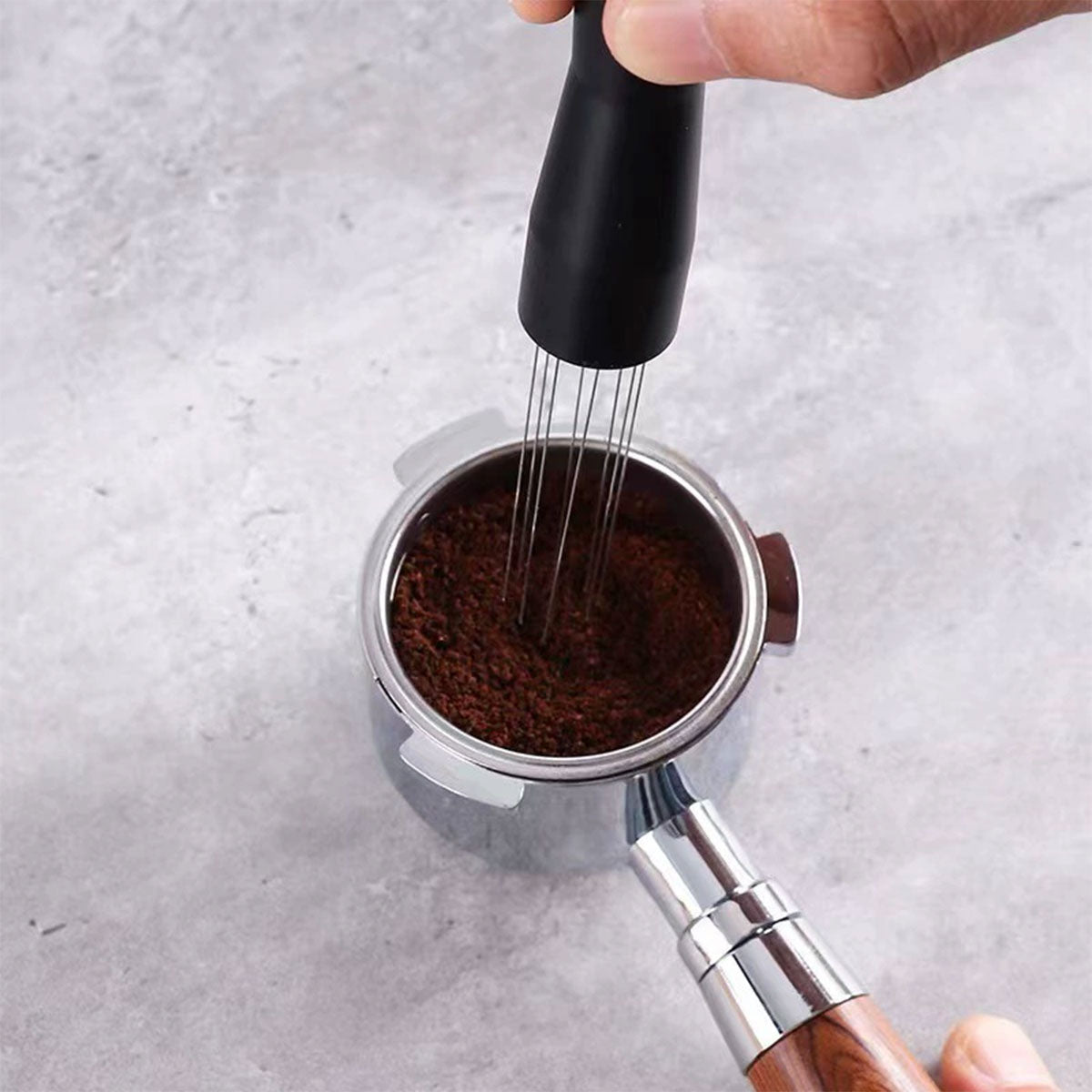 Stainless Steel Coffee Tamping Needle Distributor and Stirring Tool