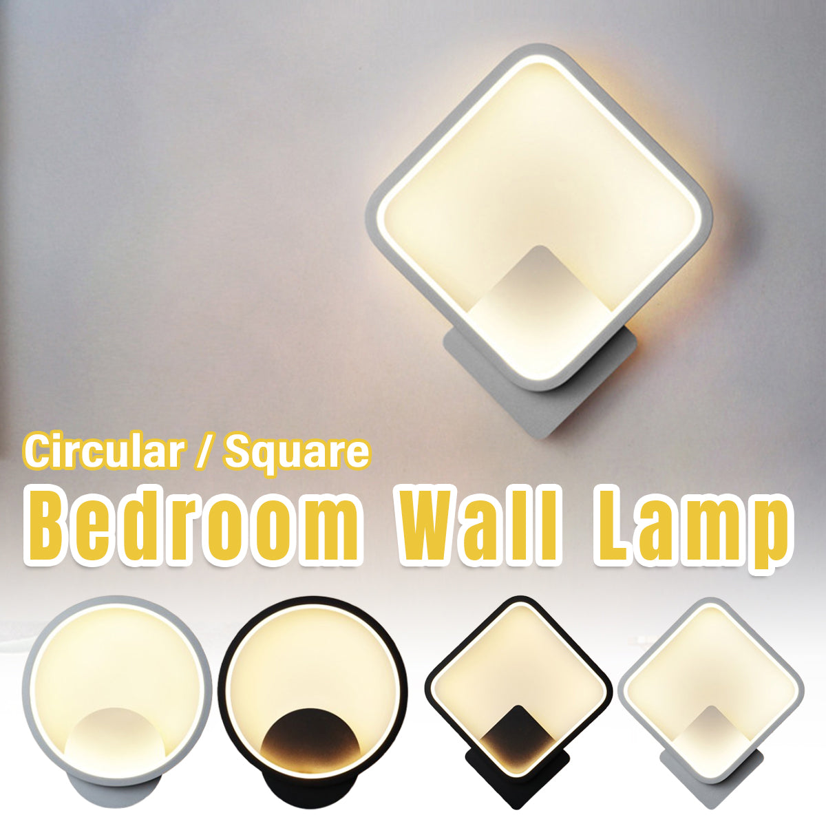 Simple Bedroom Wall Lamp Bedside Light Living Room Wall Decor LED Lighting AU