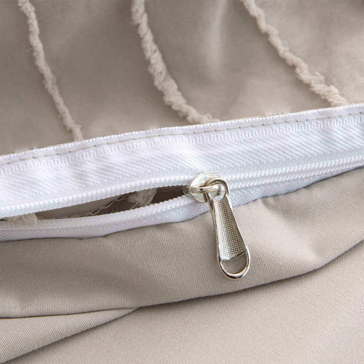 3PCS Bedding Set Quilt Cover with 2 Pillowcases Queen Size