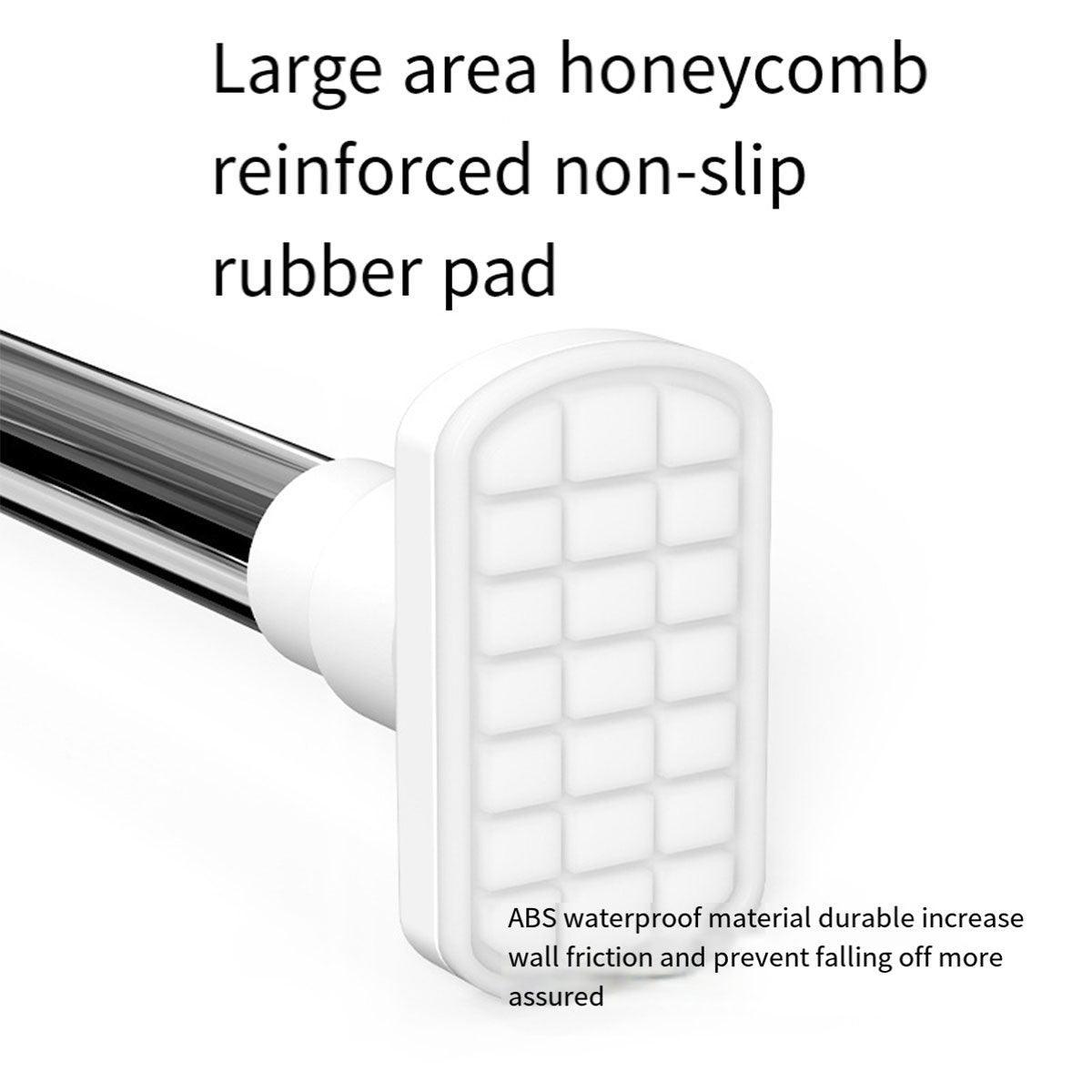 Adjustable Shower Curtain Rod for Bathrooms – Product View 12