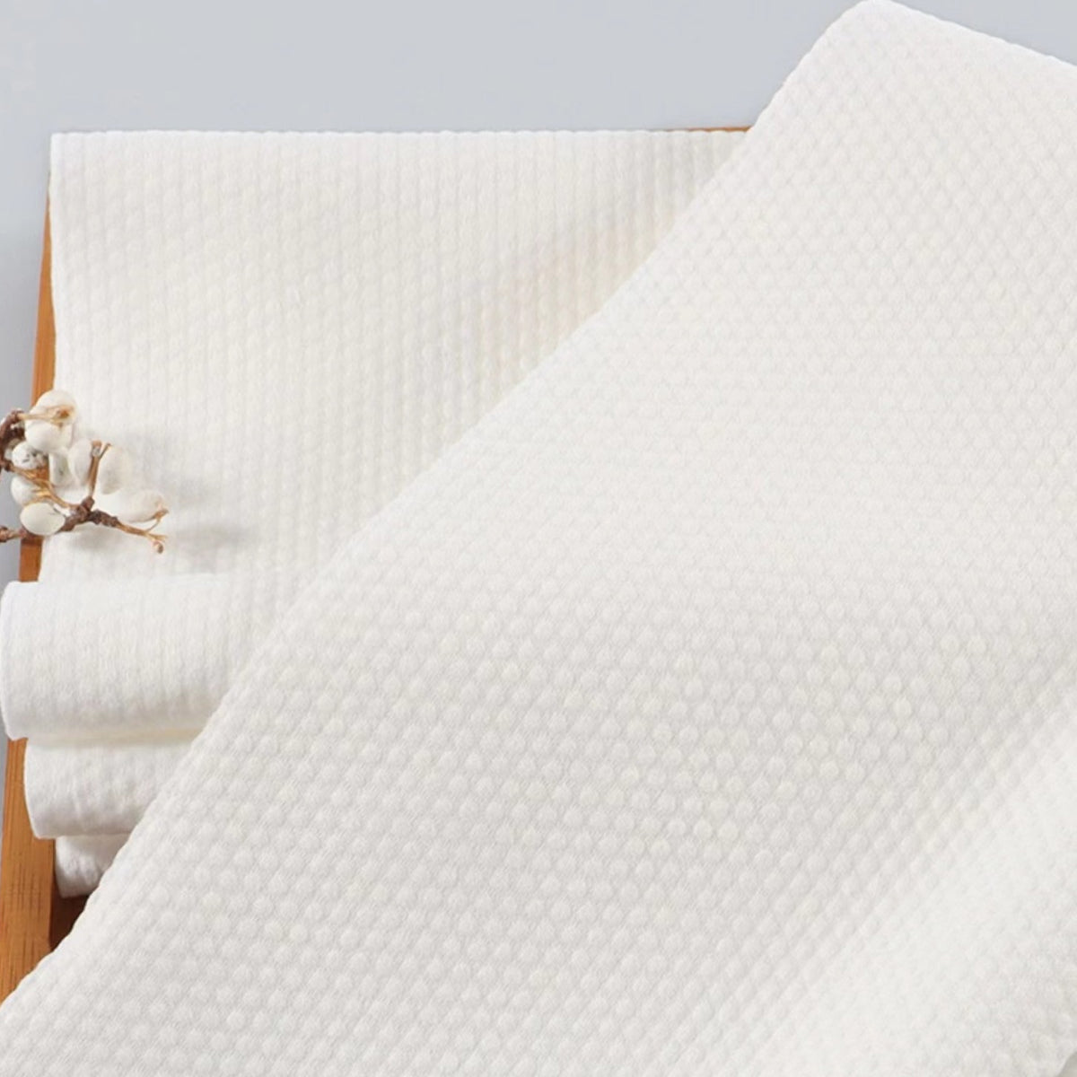 6PCS Thick Disposable Bath Towels Individually Wrapped Large