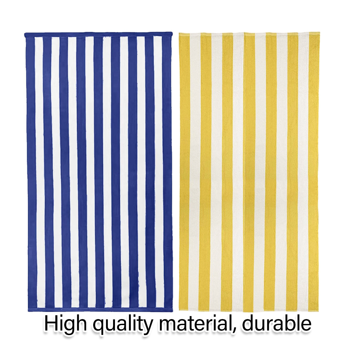 4pcs Striped Bath Towels 75x150cm Soft Absorbent Cotton Towels for Bathroom AU