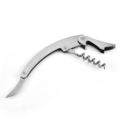 3pcs Portable Wine Bottle Opener Beer Bottle Corkscrew Seahorse Knife Bar Tools