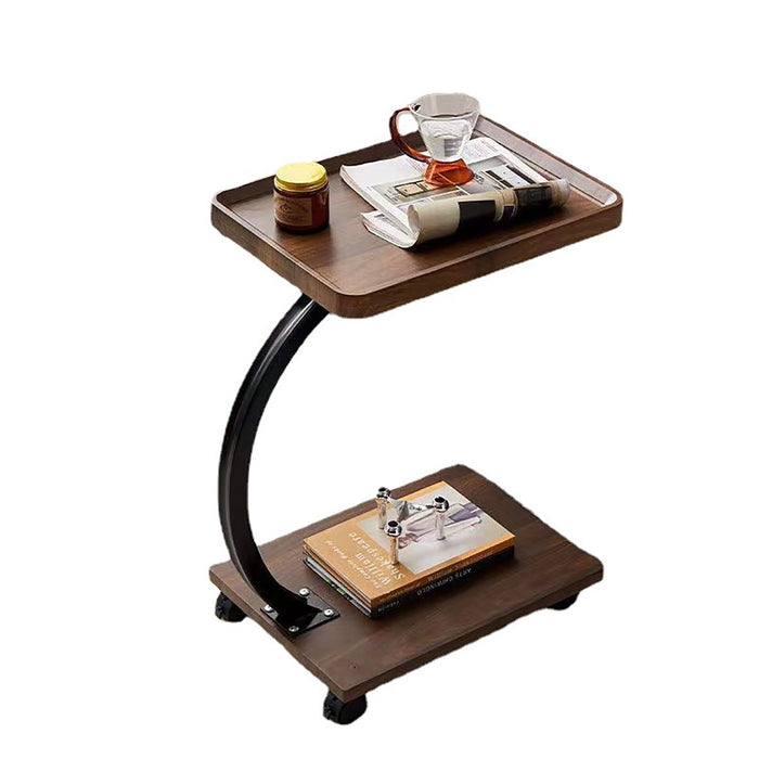 Movable Side Table for Laptop and Bedside Use