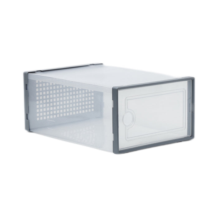 12 Pcs Shoe Storage Boxes with Clear Sides