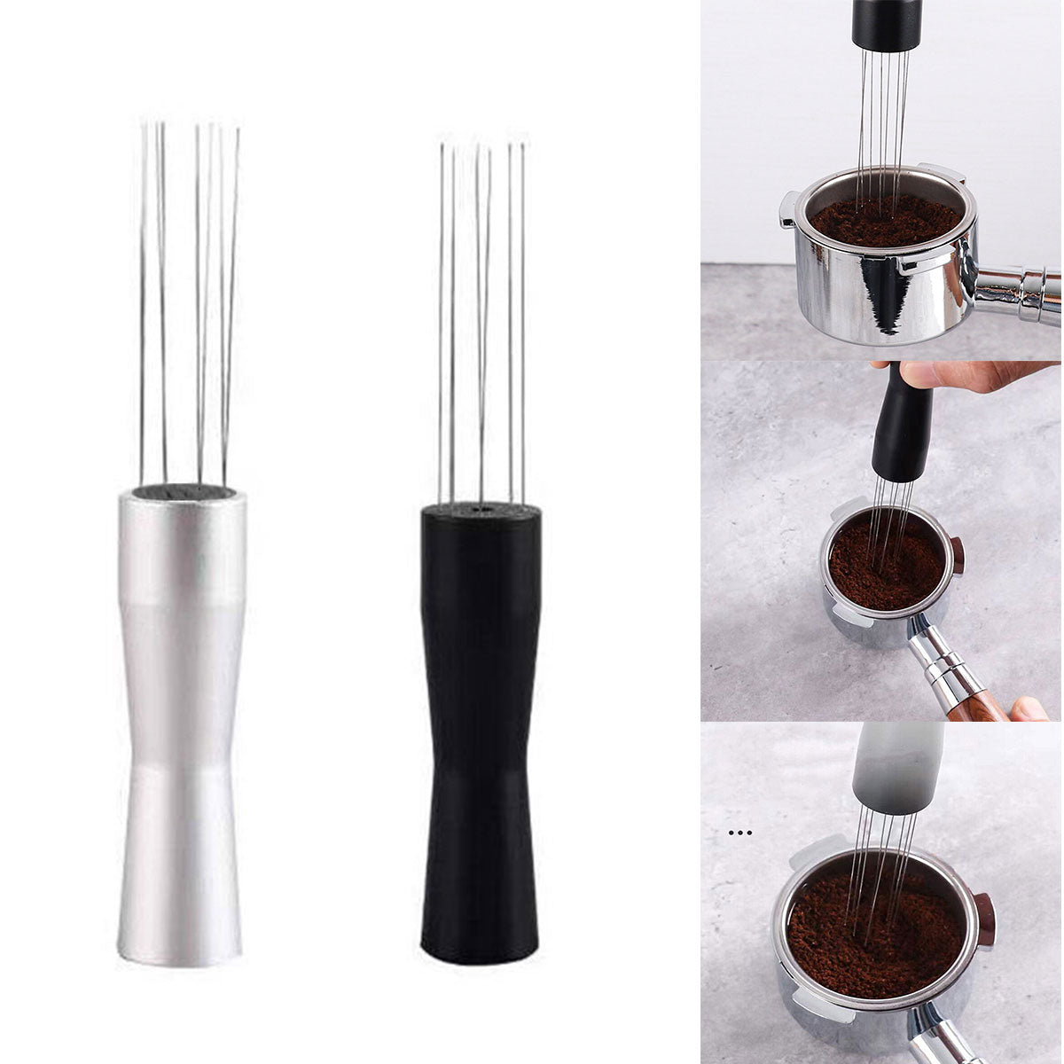 Stainless Steel Coffee Tamping Needle Distributor and Stirring Tool