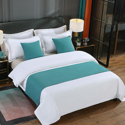 Luxury Hotel Bedding Set Bed End Towel Pillow Cover for Bedroom and Hotels AU