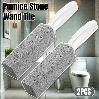 Pumice Stone Wand Tile Cleaning Stains Brush Cleaner Tool Toilet Bowl Bathtub AU