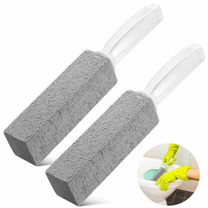 Pumice Stone Wand Tile Cleaning Stains Brush Cleaner Tool Toilet Bowl Bathtub AU
