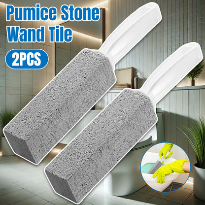 Pumice Stone Wand Tile Cleaning Stains Brush Cleaner Tool Toilet Bowl Bathtub AU