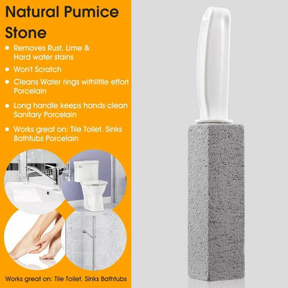 Pumice Stone Wand Tile Cleaning Stains Brush Cleaner Tool Toilet Bowl Bathtub AU
