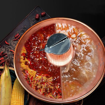 Stainless Steel Charcoal Chinese Copper Hot Pot for Beijing Cookware