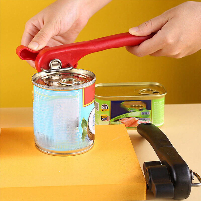 Smooth Edge Manual Can Opener Stainless Steel Safe Side Cut