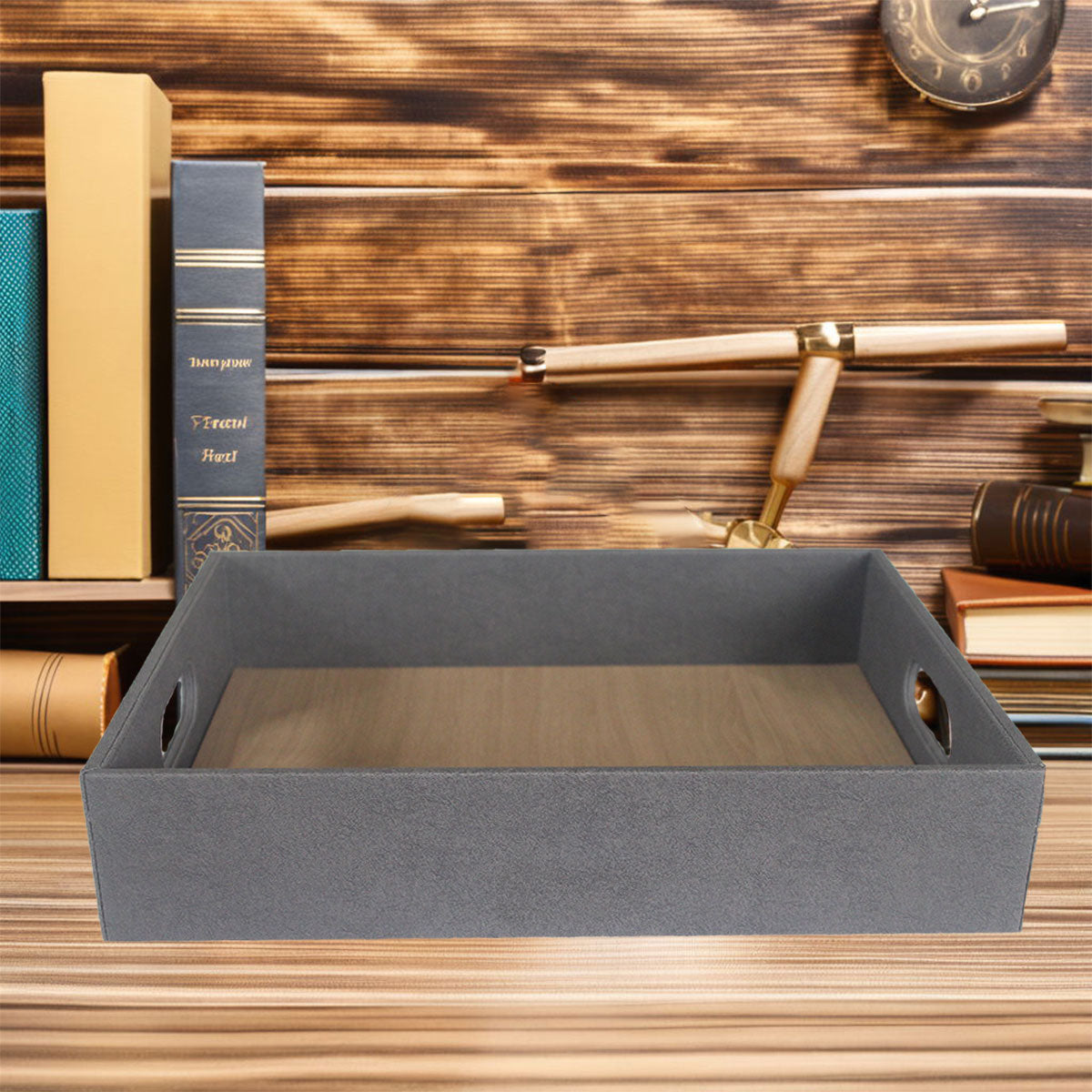 Hotel Shoe Basket Storage Tray for Leather Goods Organiser in Guest Rooms AU