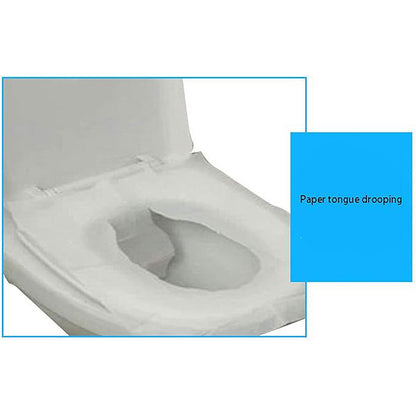 2 Packs Disposable Toilet Seat Covers 250pcs Soluble Paper
