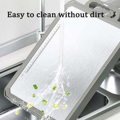 Stainless Steel Double Sided Cutting Board Thawing Board Household Kitchen Tool