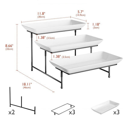 3 Tier Food Grade Dessert Display Stand for Party Wedding
