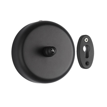 Retractable Clothesline Wall Mounted Black for Bathroom Balcony