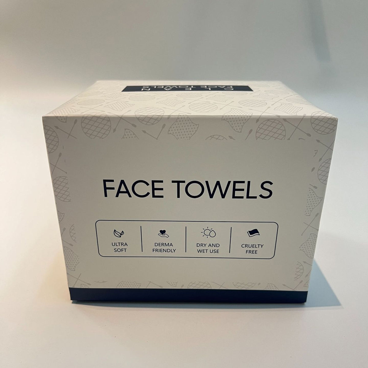 Disposable Cotton Face Towels for Wet or Dry Use – Product View 12