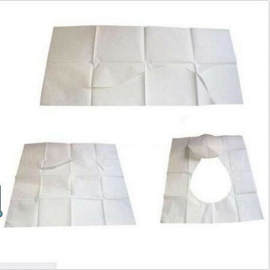 50pcs Disposable Toilet Seat Paper Covers Biodegradable