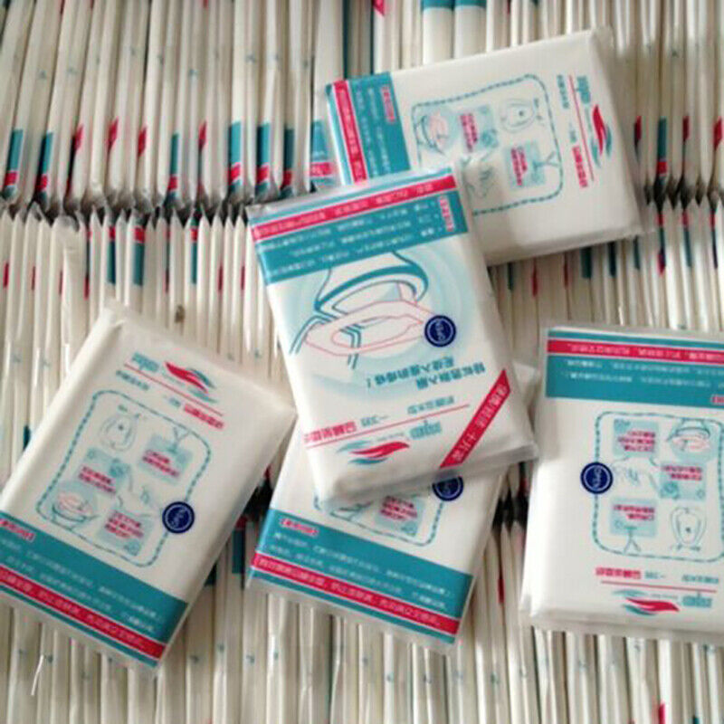 50pcs Disposable Toilet Seat Paper Covers Biodegradable