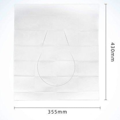 50pcs Disposable Toilet Seat Paper Covers Biodegradable