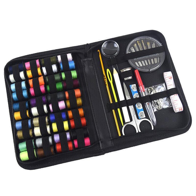128 Pcs Portable Sewing Kit for Guest Room Repairs