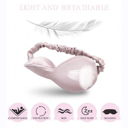 Imitation Silk Sleep Eye Mask in Multiple Options – Product View 16
