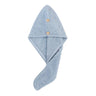 Absorbent Coral Fleece Hair Drying Cap in 6 — Blue