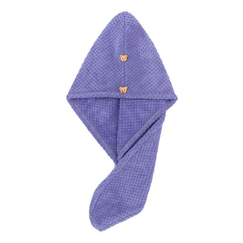 Absorbent Coral Fleece Hair Drying Cap in 6 – Product View 17
