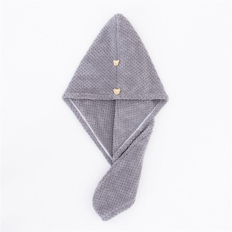 Absorbent Coral Fleece Hair Drying Cap in 6 – Product View 20