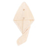 Absorbent Coral Fleece Hair Drying Cap in 6 — Beige