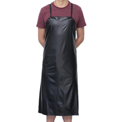 Waterproof Apron PVC Apron Chef Butcher Work Heavy duty Royal Black Best Quality