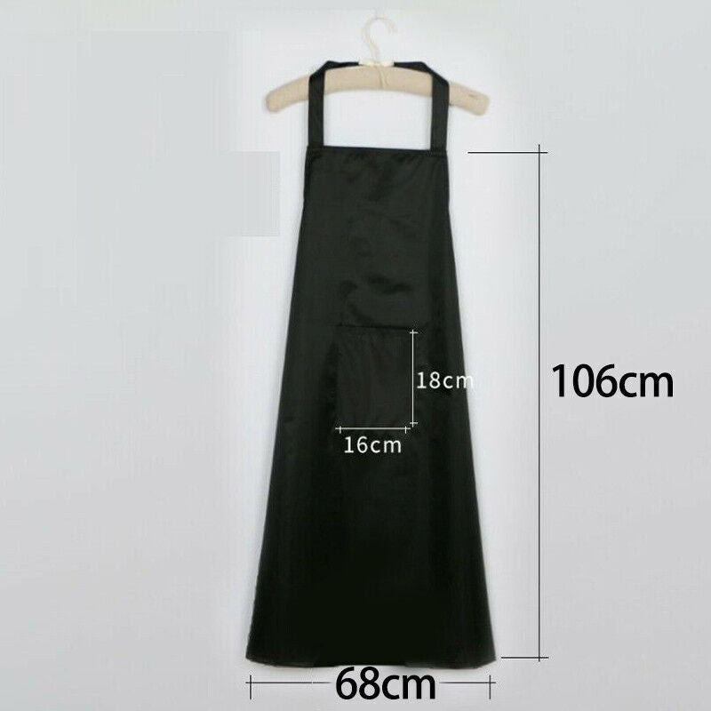 Heavy Duty PVC Waterproof Apron Kitchen Cleaning Butcher Commercial Plastic AU