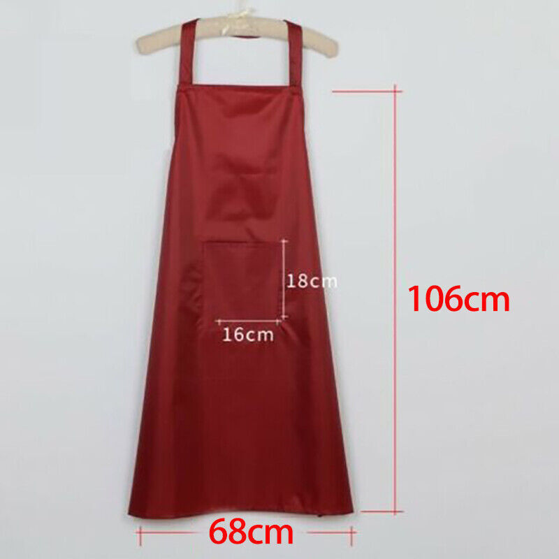 Heavy Duty PVC Waterproof Apron Kitchen Cleaning Butcher Commercial Plastic AU
