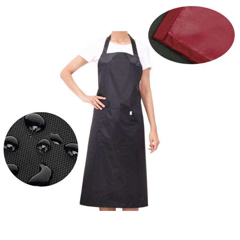 Heavy Duty PVC Waterproof Apron Kitchen Cleaning Butcher Commercial Plastic AU