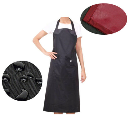 Heavy Duty PVC Waterproof Apron Kitchen Cleaning Butcher Commercial Plastic AU