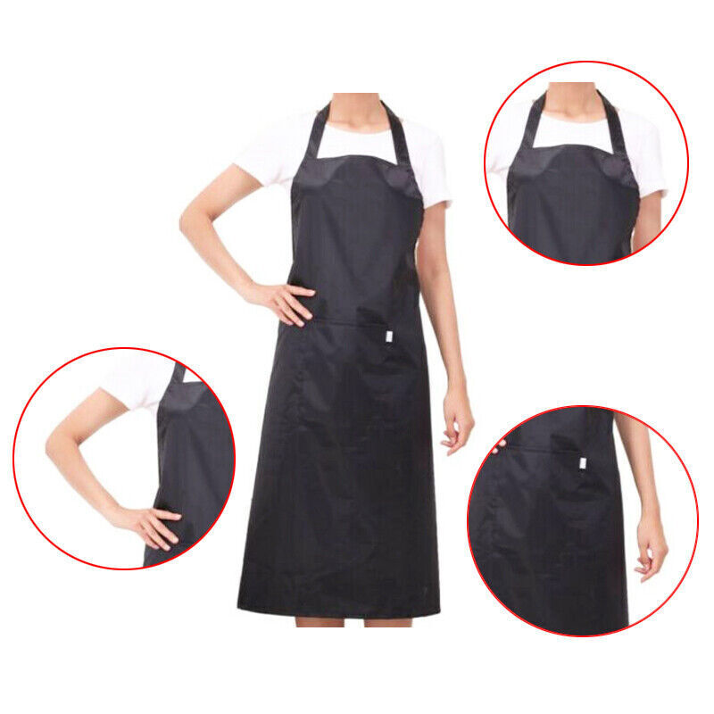 Heavy Duty PVC Waterproof Apron Kitchen Cleaning Butcher Commercial Plastic AU