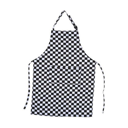 2 Pcs Polyester Kitchen Apron with Pocket for Restaurant