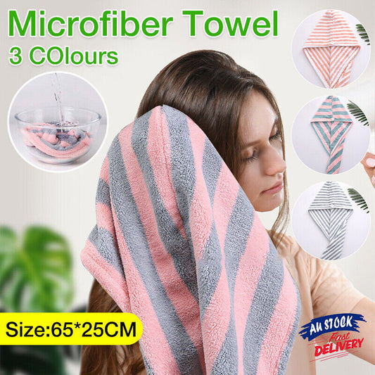 Quick-Dry Hair Towel Cap in 2 Colour Options – Product View 1