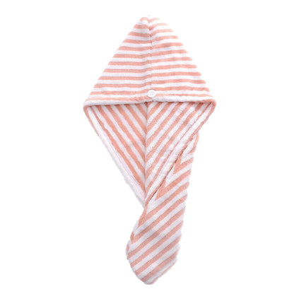 Quick-Dry Hair Towel Cap in 2 Colour Options – Product View 14