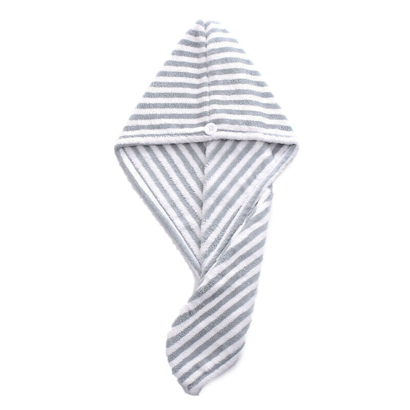 Quick-Dry Hair Towel Cap in 2 Colour Options – Product View 15