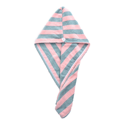 Quick-Dry Hair Towel Cap in 2 Colour Options – Product View 2